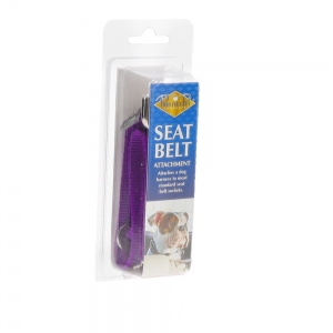 Prestige SEAT BELT ATTACHMENT Purple Adjusts 18-36"(46-91cm)